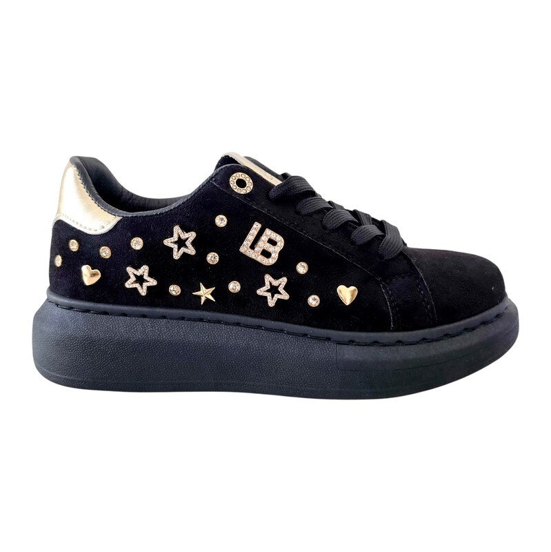 Černé tenisky Laura Biagiotti Micro Black
