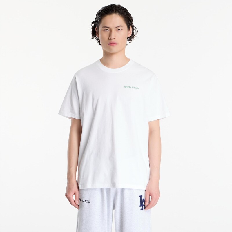Tričko Sporty & Rich Fitness 94 Tshirt UNISEX White L
