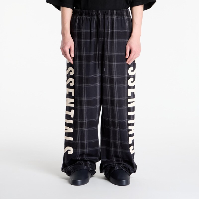 Tepláky Fear Of God Essentials Lounge Pant Vintage Black Plaid S