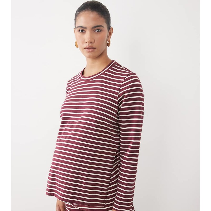 Mama.licious Mamalicious Maternity oversized long sleeve jersey