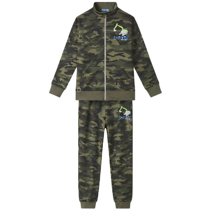 CHLAPECKÁ TEPLÁKOVÁ SOUPRAVA maskáčová Kugo JK9530