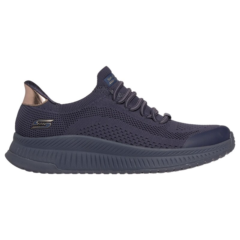 Skechers Ženy Slip-ins: BOBS Squad 4 - Dire Step Shoes v Temná