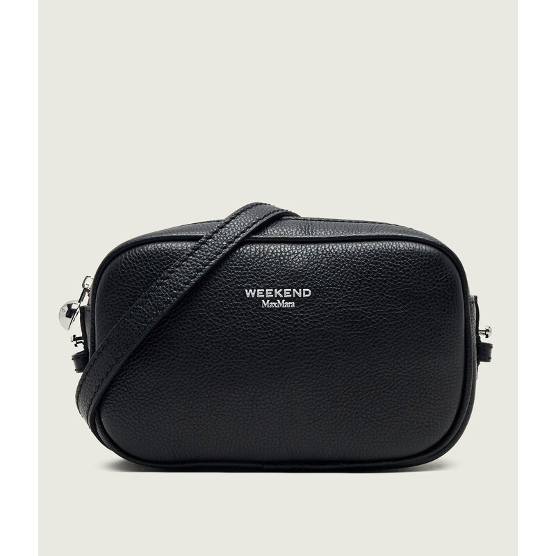 Weekend MaxMara Kožená crossbody kabelka Wkasnob