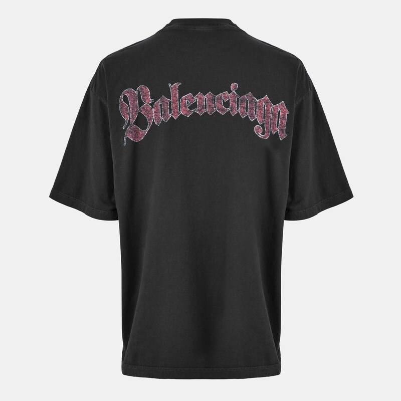 Balenciaga Faded Wsh Black 7546624
