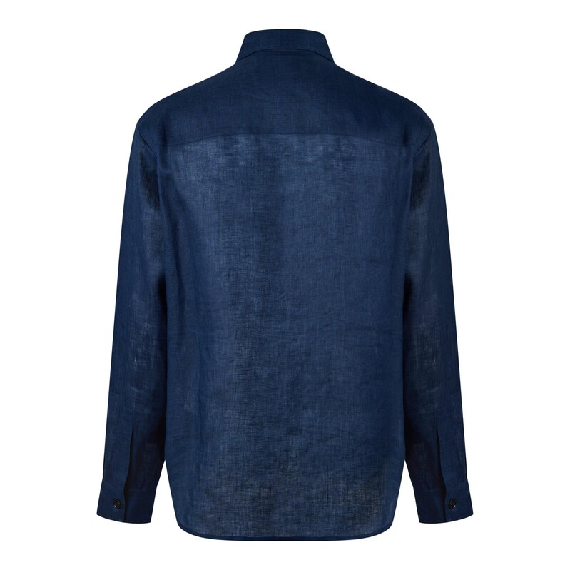 Košile PALM ANGELS Navy Blue 2502108