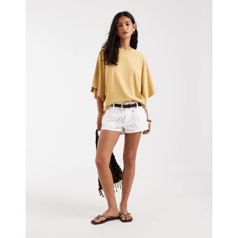 Free People Atlas dolman oversized top in fallen leaf-Neutral