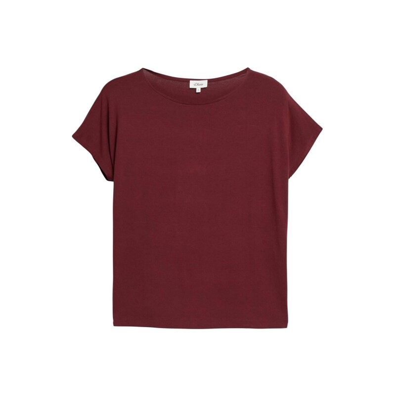 s.Oliver Tričko s.Oliver - Dames t-shirt červená