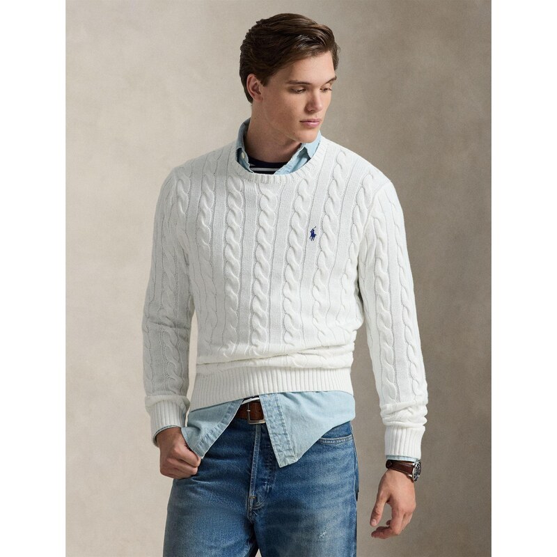 Svetr Polo Ralph Lauren White 6988589