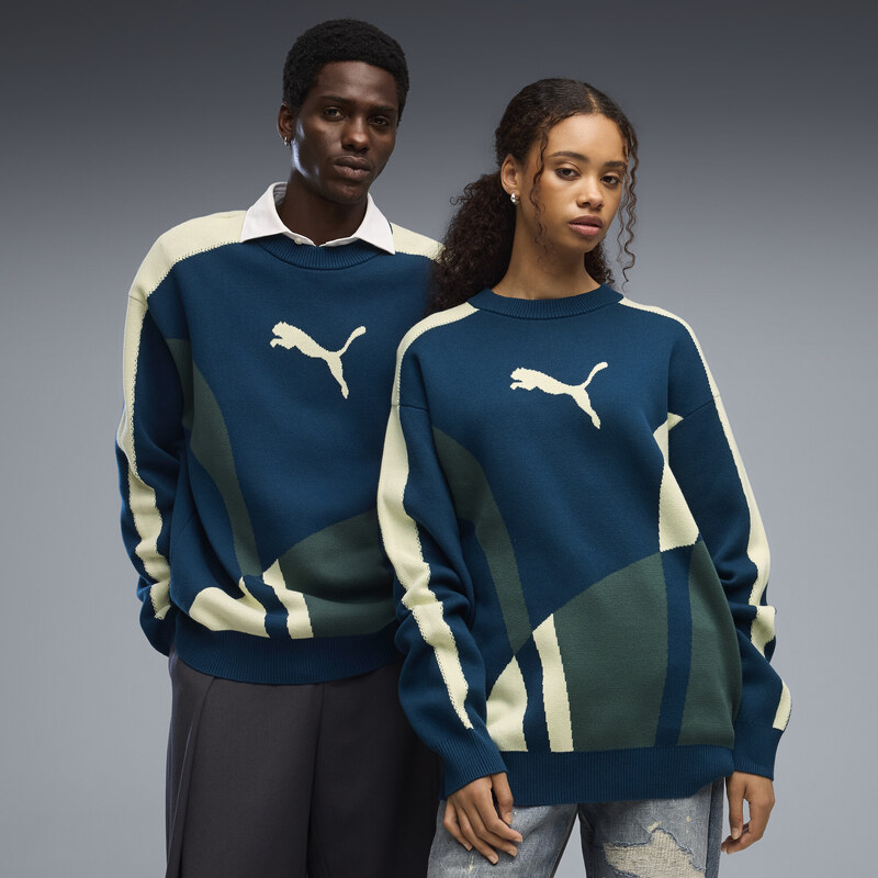 PUMA T7 Relaxed Knit Sweater Unisex
