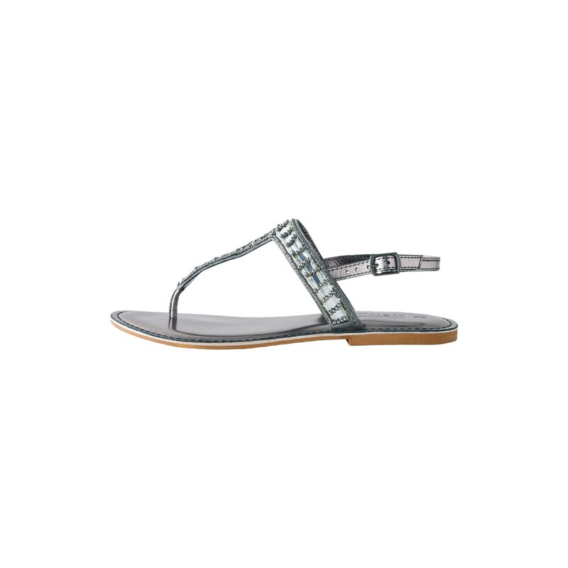 Next Žabky Forever Comfort stříbrně šedá