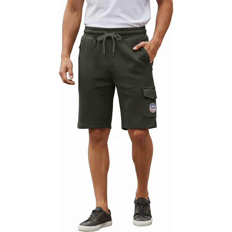 Kraťasy Geographical Norway Khaki 2392080