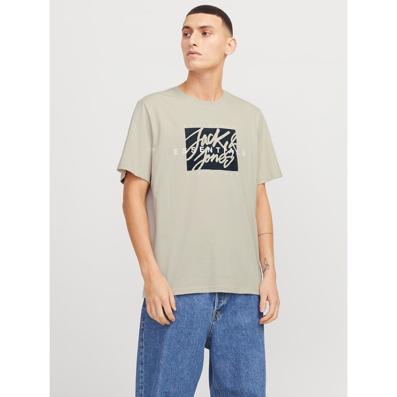 Tričko Jack & Jones Beige 9101680