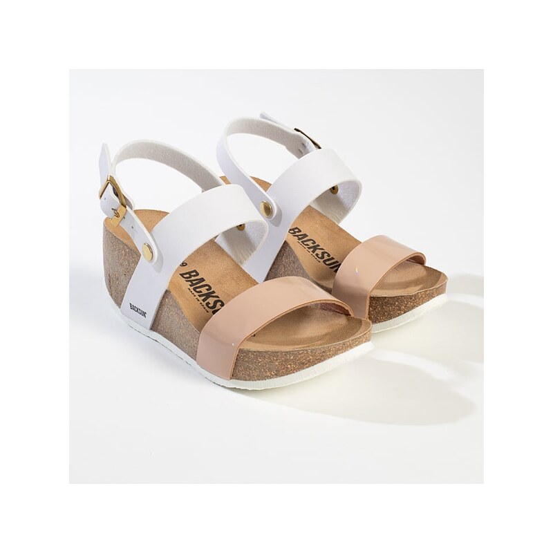 Sandály BACKSUN Weiß/ Rosa 8911559