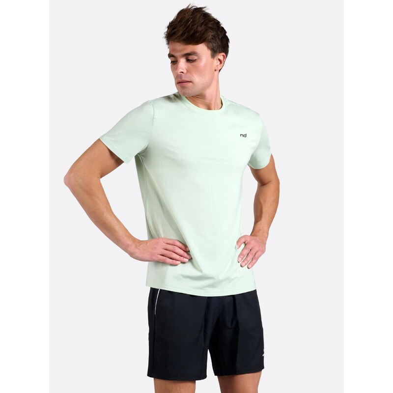 nordicdots Funkční tričko Bamboo Tee - Light Blue světle zelená
