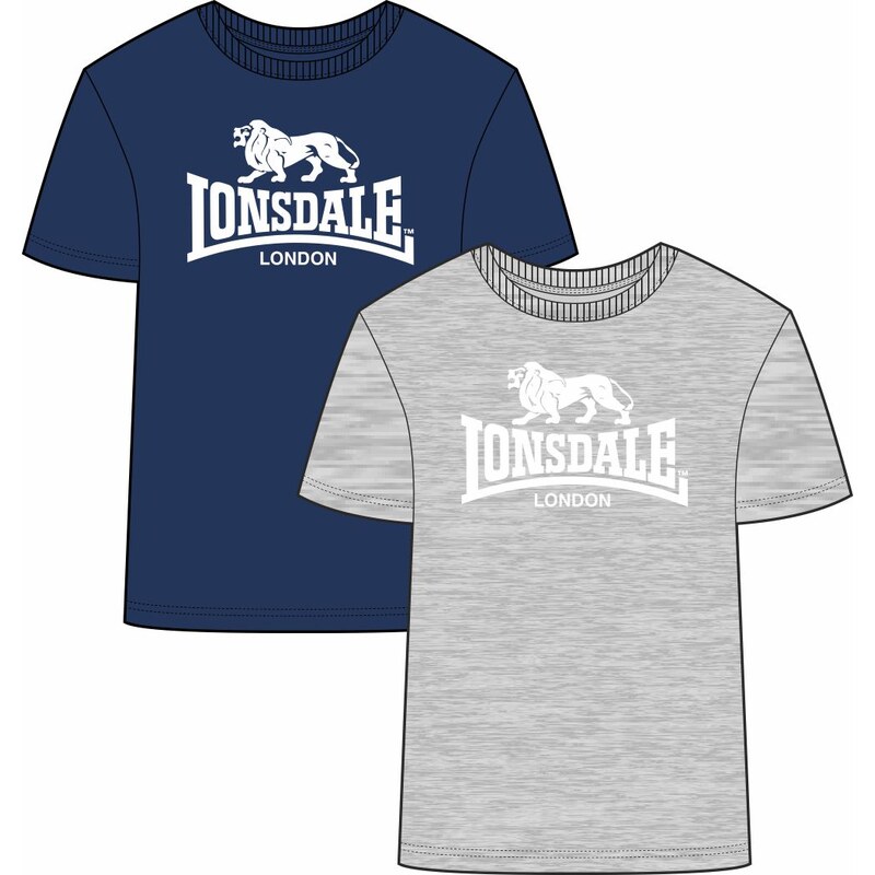 Dvojbalení dětských triček Lonsdale