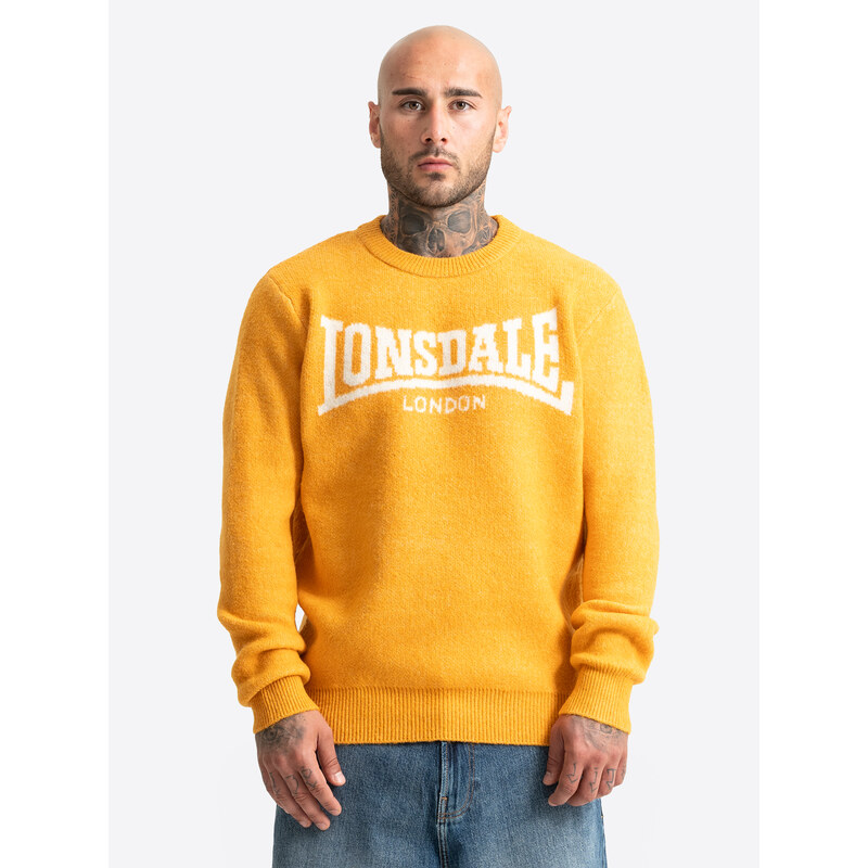 Lonsdale Mens knitted pullover regular fit
