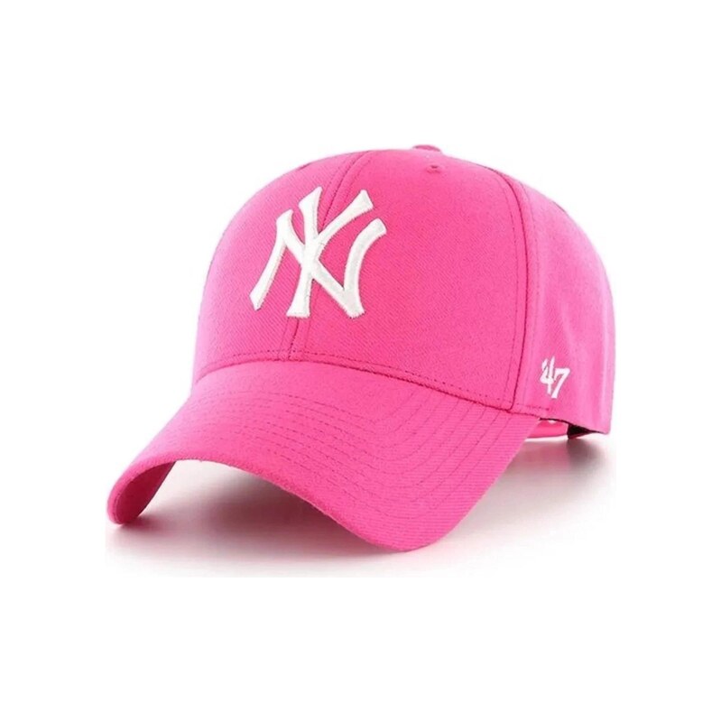 47 Brand Kšiltovka Gorra 47 brand fuxia logo ny bordado frente