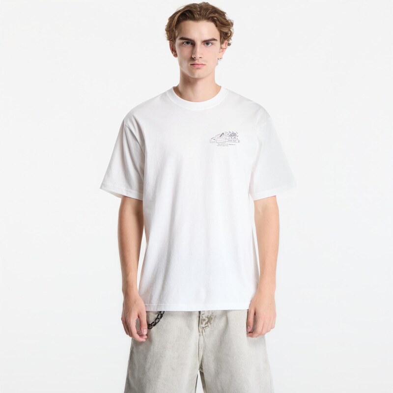 Tričko Vans Dirt Trip SS Tee White XXL