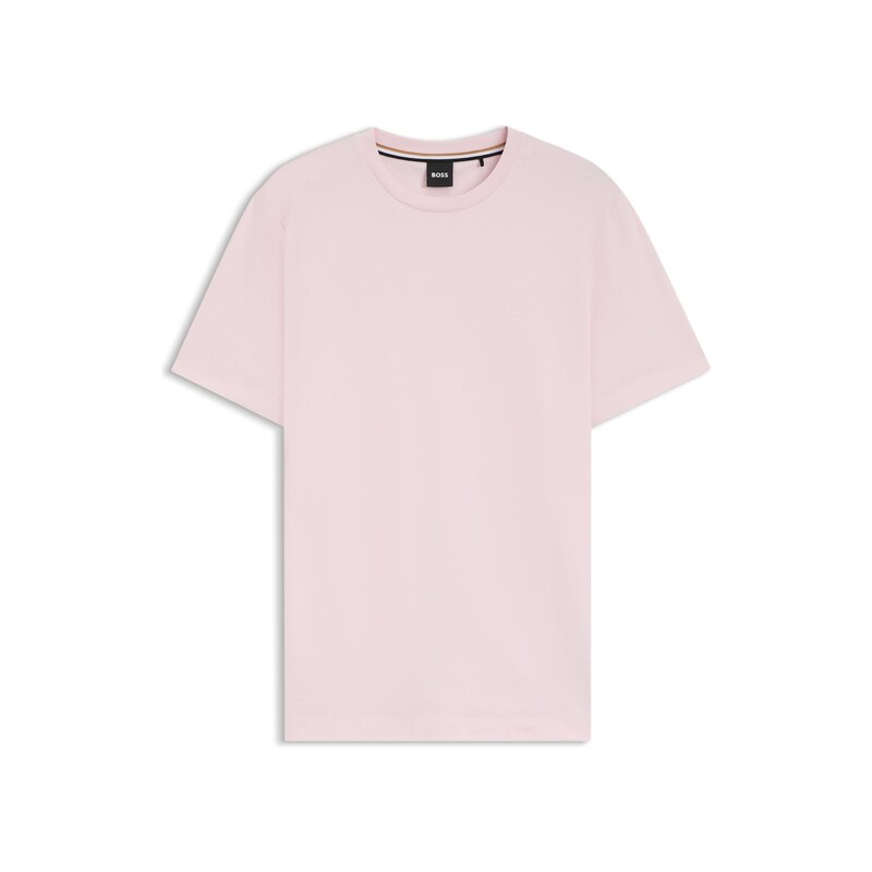 BOSS Cotton-jersey T-shirt with logo detail
