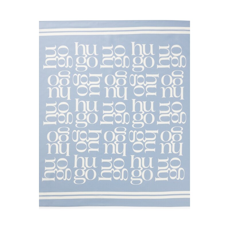 HUGO Scarf with printed artwork