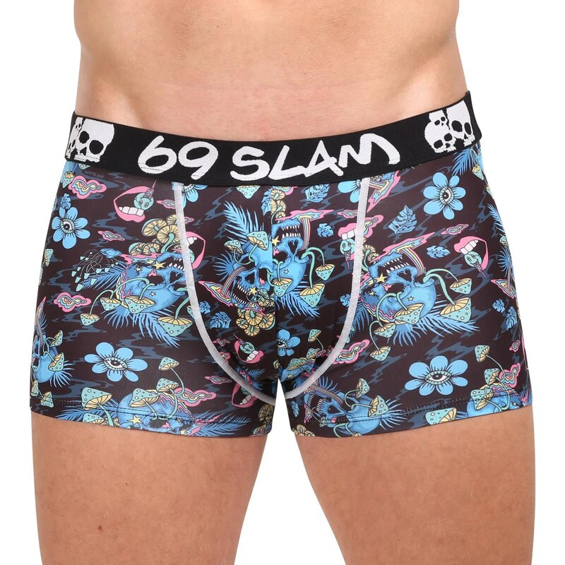 SLAM Pánské boxerky Hip SKULL TRIP MASON (MSYSKU-PO)