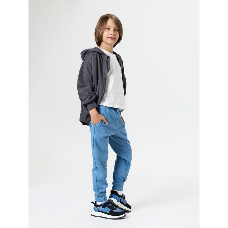 Sinsay - Sada 2 tepláků jogger - mid blue