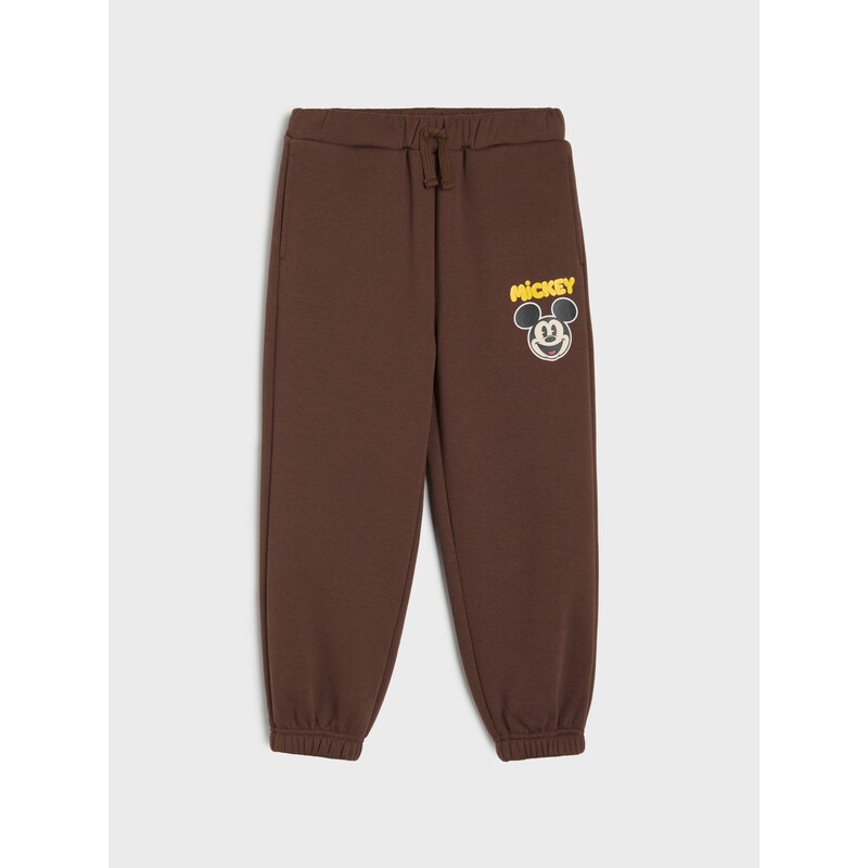 Sinsay - Zateplené oversized teplákové jogger kalhoty Mickey