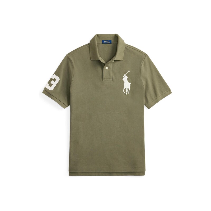 Polo Ralph Lauren Tričko olivová / bílá