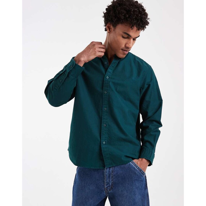 Levis authentic button down shirt in green