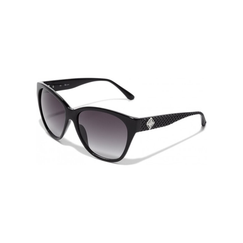 GUESS GUESS Oversized Round Sunglasses - black