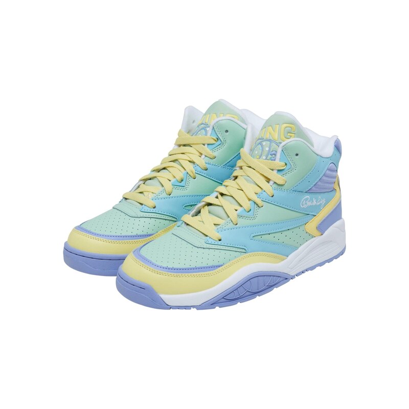 Ewing Kotníkové tenisky Sport Lite světlemodrá / limone /