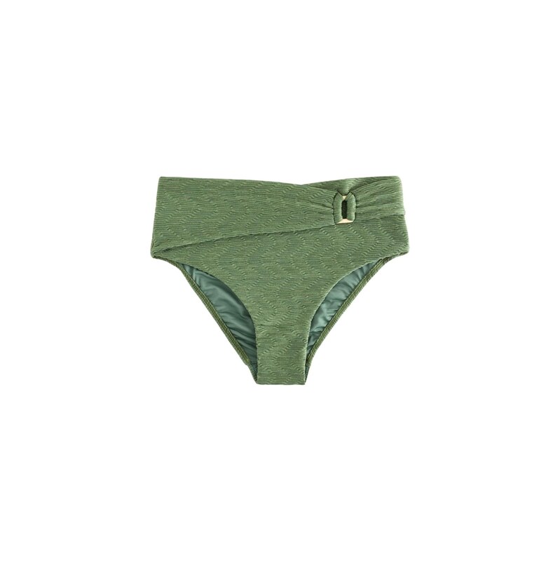 Mint Velvet Spodní díl plavek olivová
