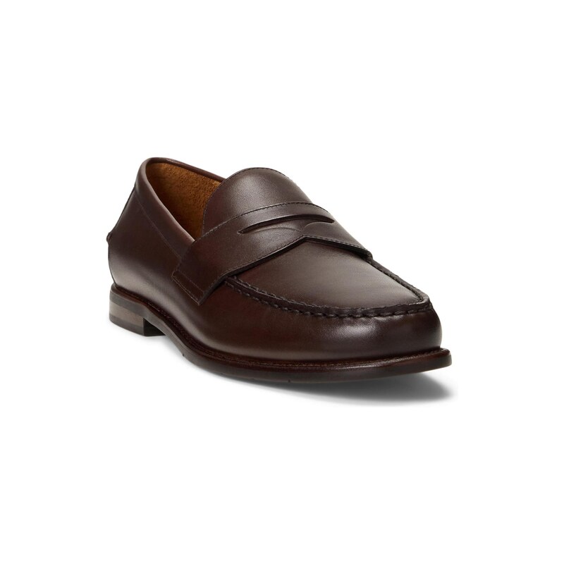 Polo Ralph Lauren Slipper ALSTON tmavě hnědá