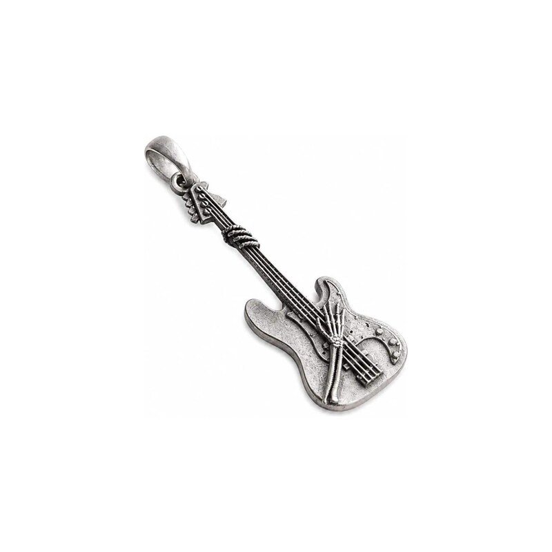 REYTEL Přívěsek ROCK GUITAR stříbrná