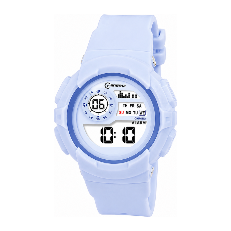 Leventi MINGRUI 2109L Digitální sportovní hodinky, 42 mm, světle
