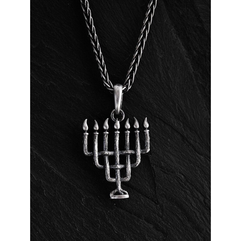 REYTEL Přívěsek MENORAH stříbrná