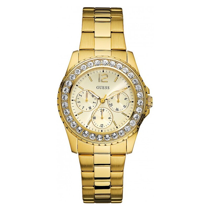 GUESS Women's Chilly Gold-Tone Watch - no color