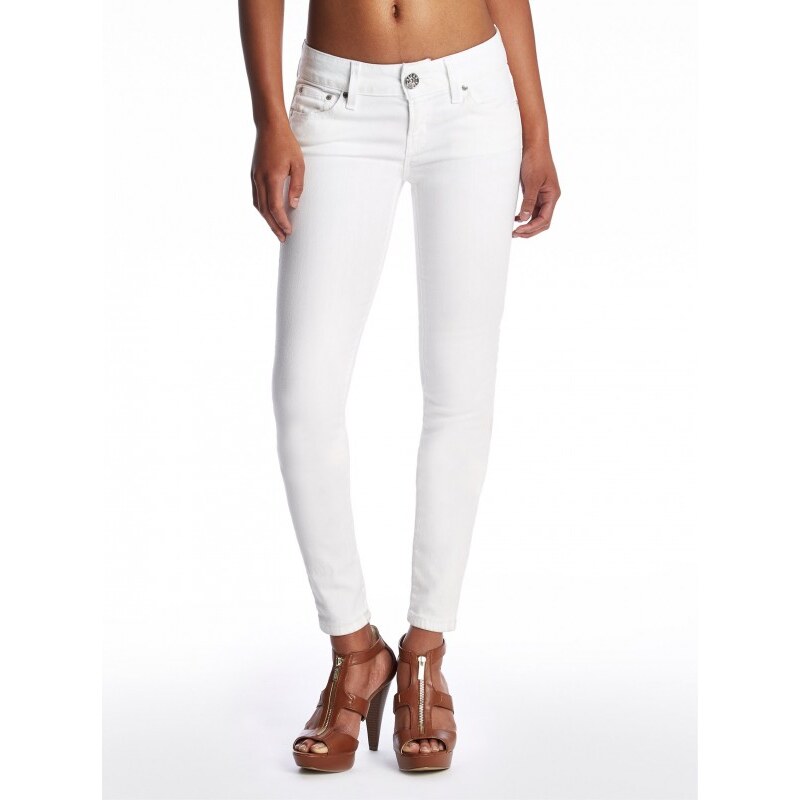 GUESS GUESS Sarah Skinny Jeans - white wash