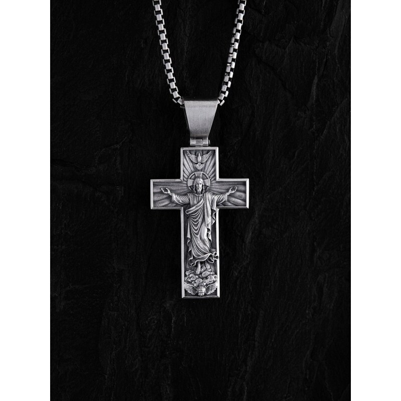 REYTEL Přívěsek ASCENSION OF JESUS CHRIST stříbrná