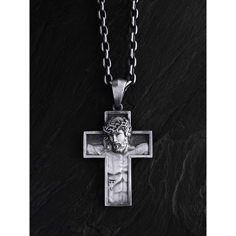 REYTEL Přívěsek REDEMPTION. JESUS CHRIST stříbrná