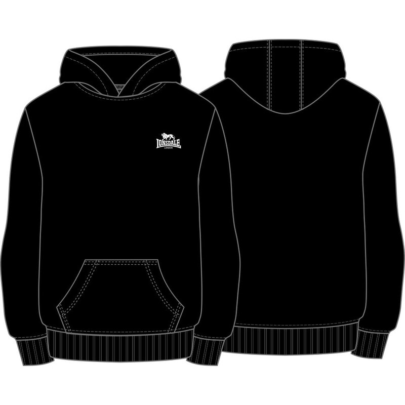Lonsdale Mens hooded sweatshirt oversized