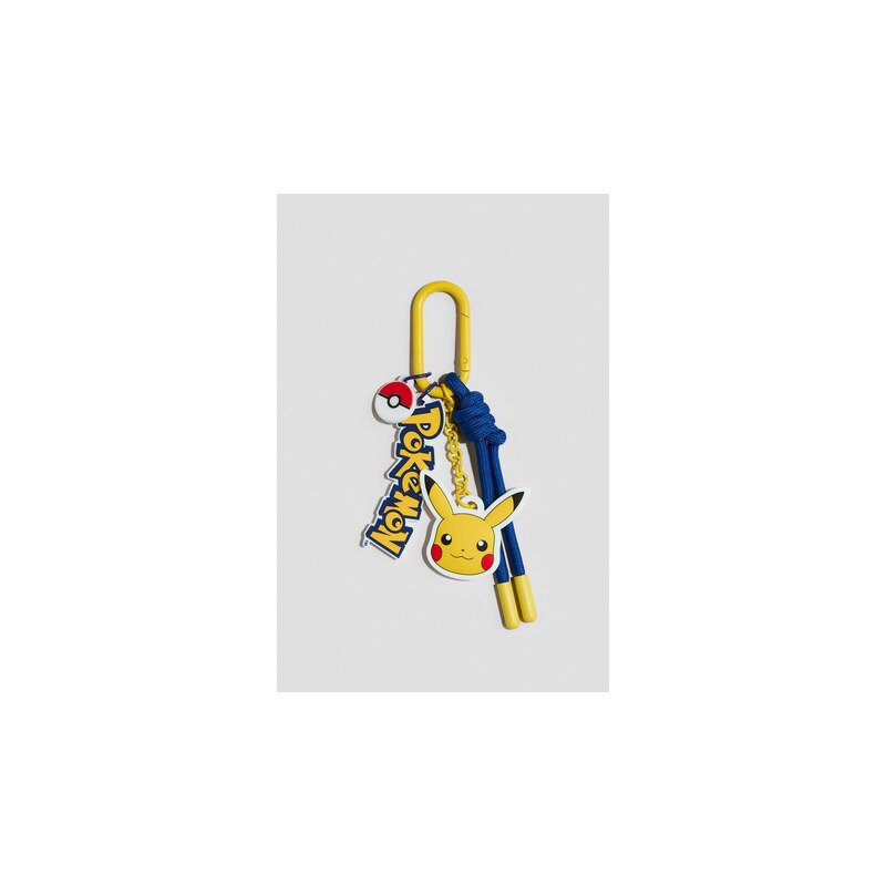 H&M - Přívěsek na kabelku - Žlutá/Pokémon
