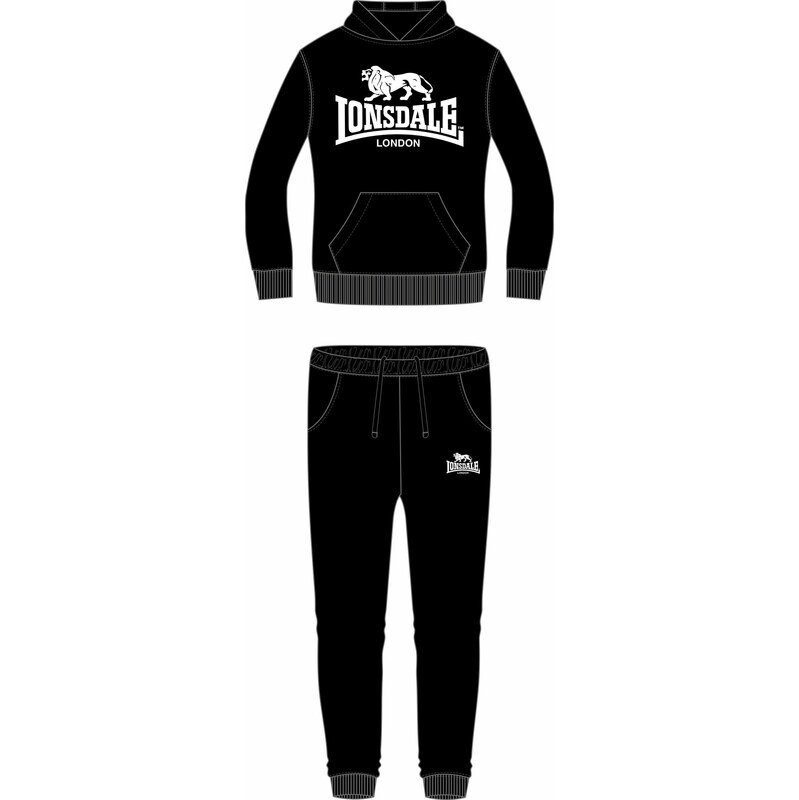 Dětská souprava Lonsdale s kapucí