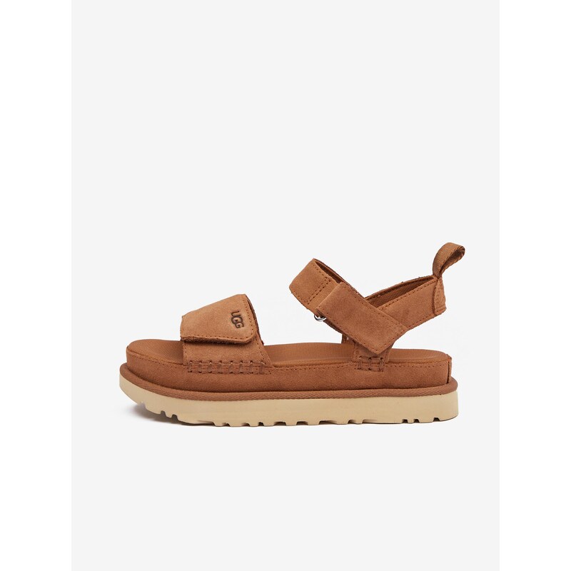Hnědé dámské sandály UGG Goldenstar