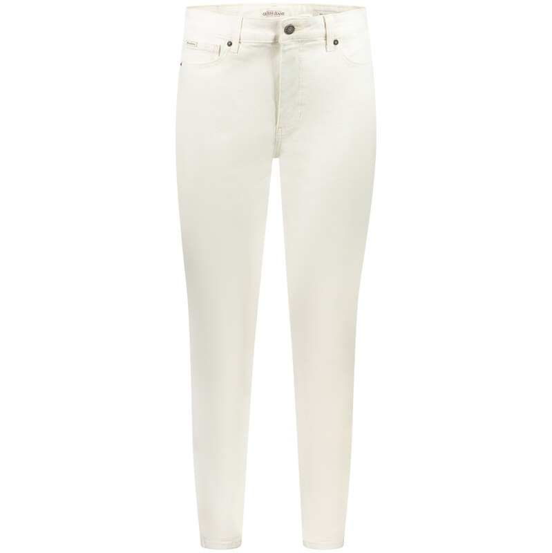 GUESS JEANS Dámské bílé skinny džíny