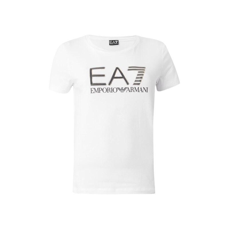 EA7 Emporio Armani Tričko bílá