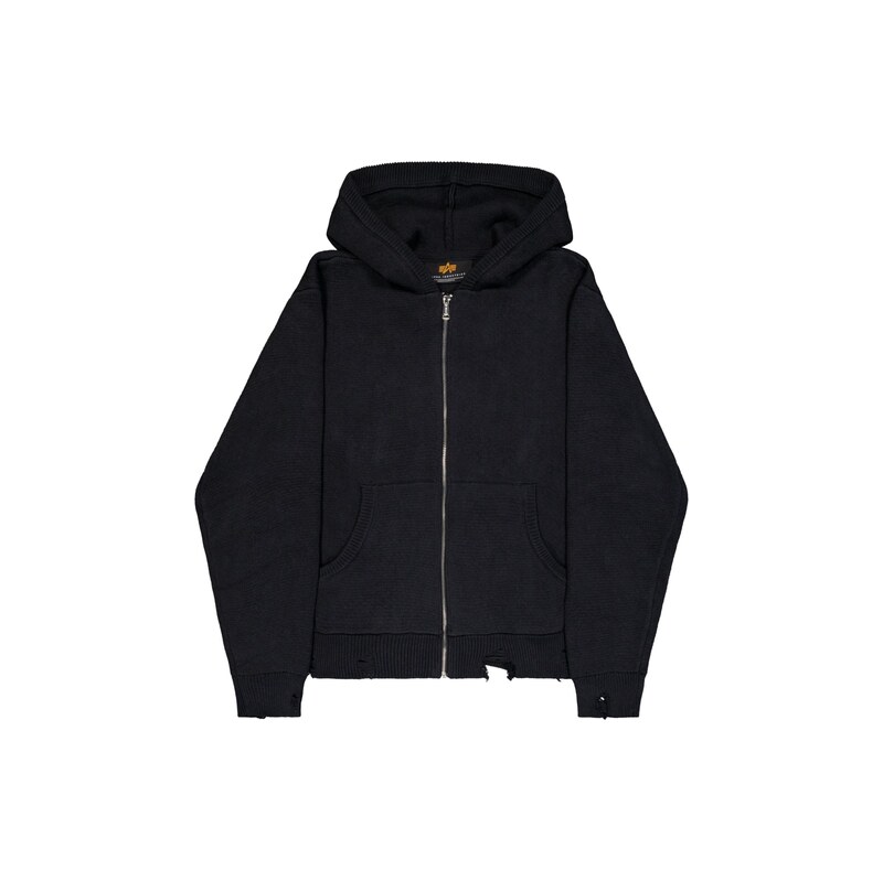 ALPHA INDUSTRIES Kardigan černá