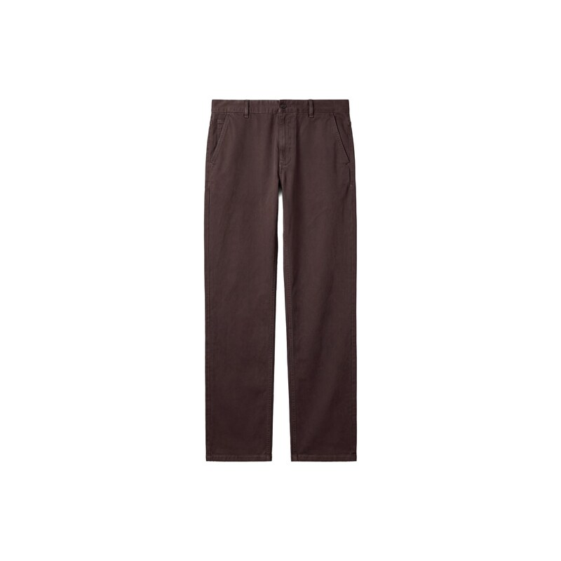 Calvin Klein Jeans Chino kalhoty hnědá