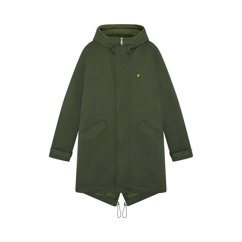 Lyle & Scott Přechodová parka olivová