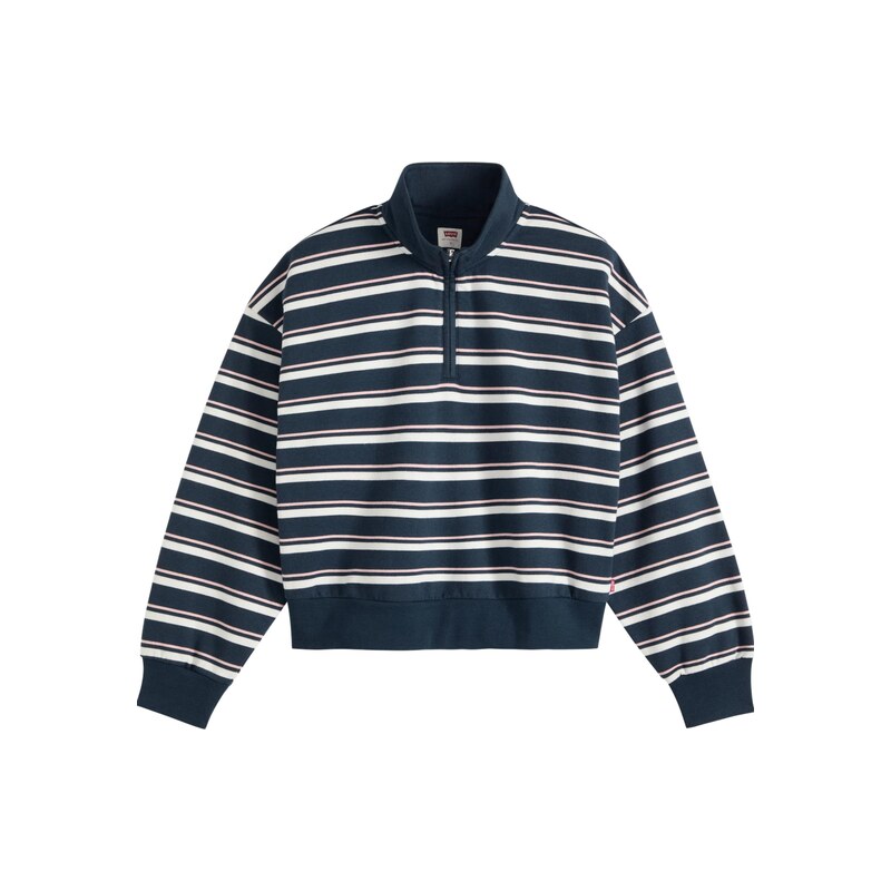LEVIS  Mikina EVERYDAY námořnická modř / růžová / bílá